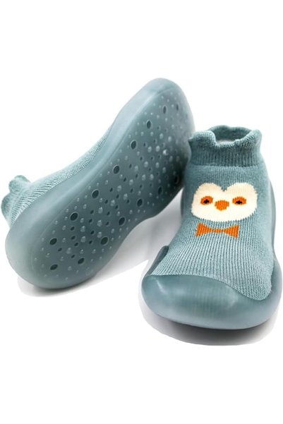 Generic Anti-Slip Baby Toddler First Walking Sock Shoes, Cotton Lightweight S...