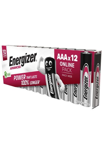 Generic 12 × بطاريات ألكالاين 1.5 فولت من نوع AAA