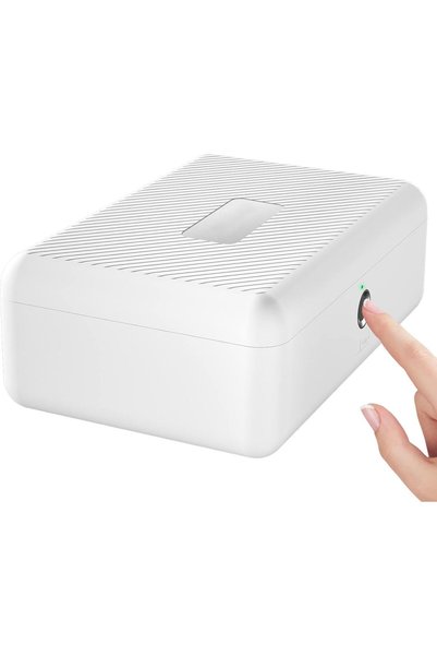 Generic Biometric Fingerprint Storage Box, Portable Cash Jewelry Security Cas...