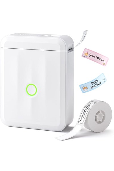 Generic D110 Upgrade Label Printer, Mini Bluetooth Labelling Device, Self-Adh...