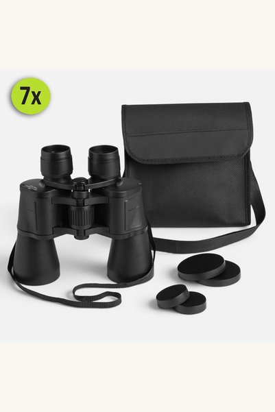 Comerivo Binoclu camping 7x marire, lentile acoperite, husa transport inclusa