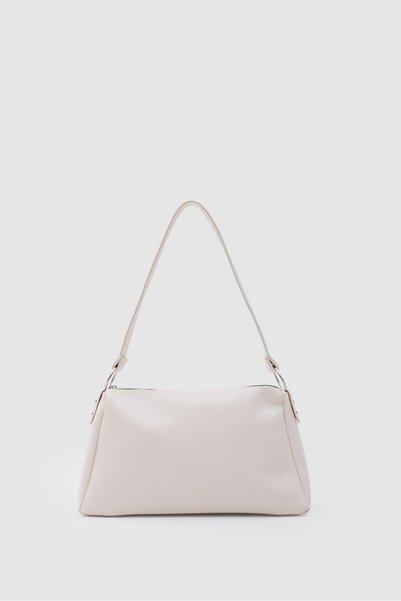 Shule Bags Petite Multi-Compartment Shoulder Bag Cream