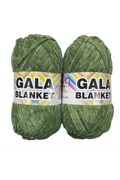 Gala Blanket Kalın Kadife Örgü İpi 2'li Set 500 gr