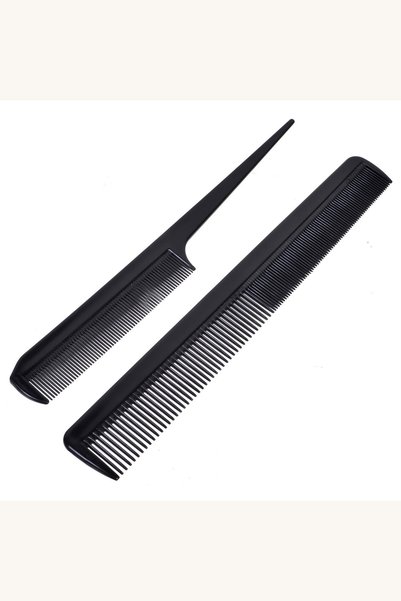 Comerivo Set 2 piepteni din plastic pentru coafare - 20x2 cm