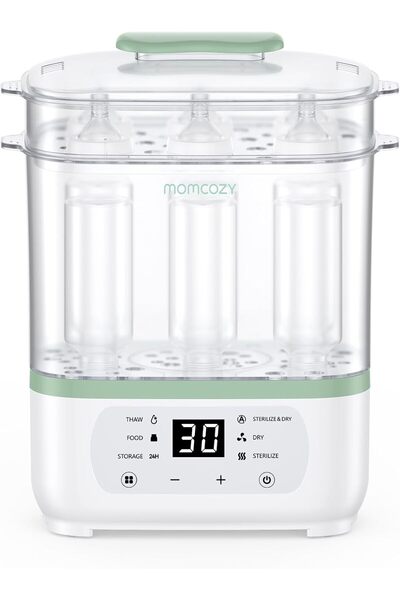 Generic Bottle Sterilizer and Dryer, 8-in-1 Electric Steam Baby Bottle Steril...
