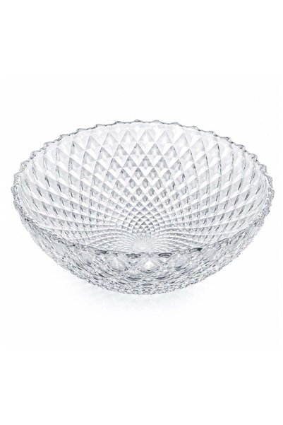 More Glass bowls, set of 6, Crystal Model 17x5.5cm, Transparent,