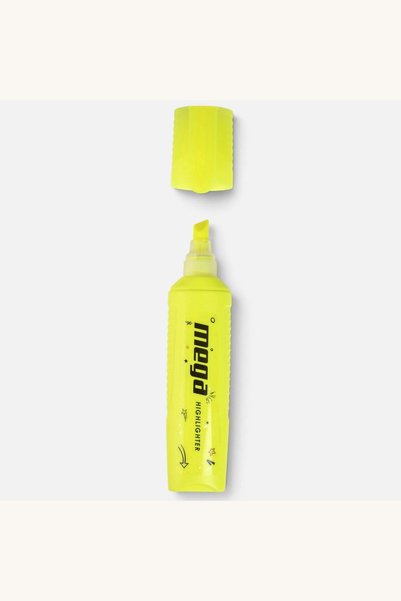 Comerivo Marker Evidentiator XXL Galben Intens - 29cm pentru Marcare Eficienta