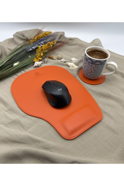Womancraft Set mouse pad cu suport pentru încheietura mâinii și suport pentru...