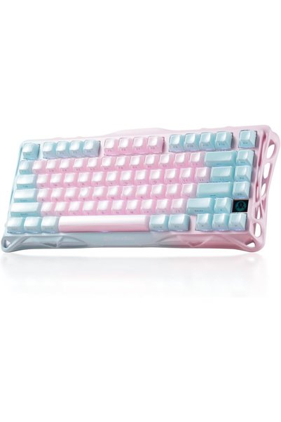Generic لوحة مفاتيح ميكانيكية لاسلكية للألعاب Mercury K1 Lite 75% مع إضاءة RGB