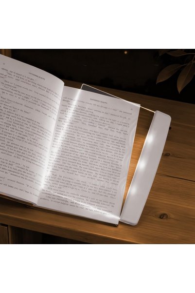 Generic أضواء قراءة مسطحة من MuSylonz، للقراءة الليلية في السرير، ضوء LED واض...