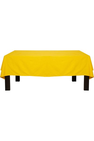Generic 100% Cotton Dobby Jacquard Table Cover - Size: 140 x 140 cm, Crafted ...