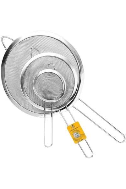 Generic مجموعة مناخل ومرشحات - منخل معدني من الفولاذ المقاوم للصدأ، مصفاة ذات...