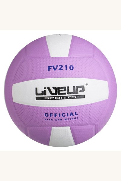 Comerivo Minge volei nr. 5 alba mov galbena pentru jocuri oficiale