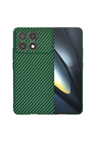 Asteroid Gsm Husa Xiaomi Poco F6 Pro Carbonite FiberShell, verde