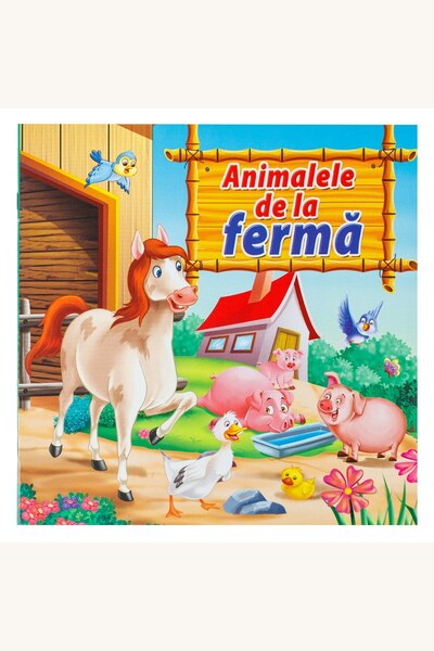 Comerivo Povesti despre animale de la ferma - carte ilustrata 16 pagini