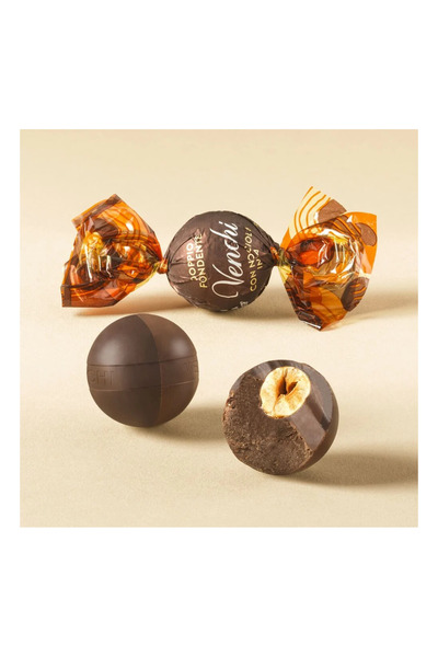 Venchi Perlă Gianduja Neagră 100g