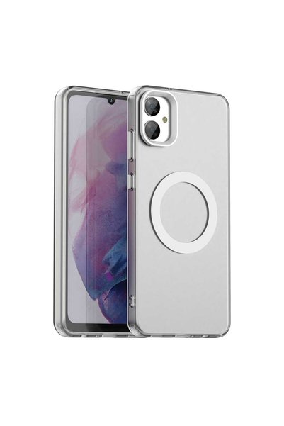 Asteroid Gsm Husa Samsung Galaxy A05 CandyCase MagSafe, alb