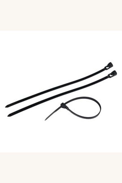 Comerivo Coliere Reutilizabile pentru Cabluri, Negre 20cm - Set 45 buc