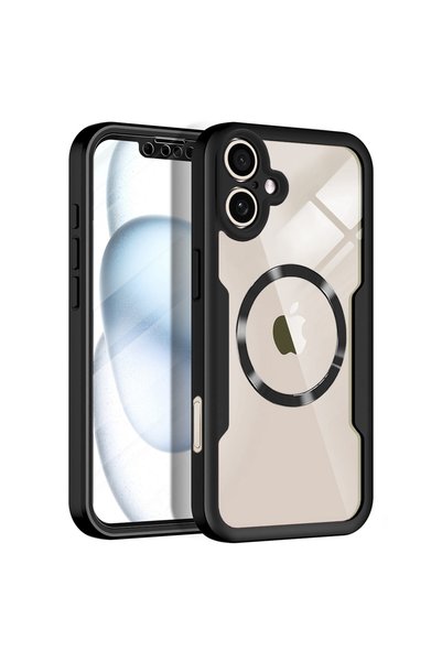 Asteroid Gsm Husa 360° iPhone 17 ColorVerse 360 MagSafe, negru