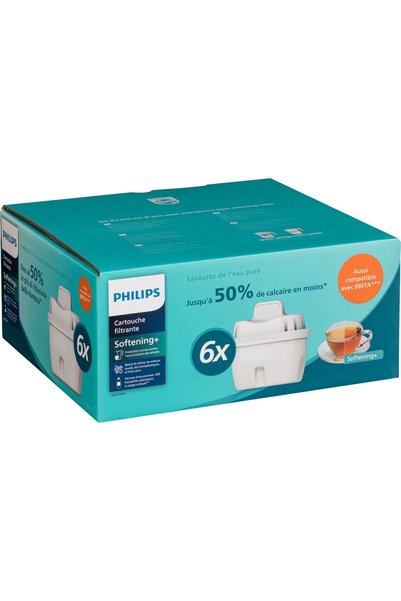 Philips Αποσκληρυντικά Φίλτρα Νερού (Cartridges) 6 τεμάχια