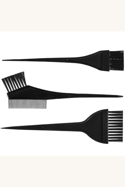 Comerivo Set 3 piese pieptene si pensule pentru vopsit parul acasa