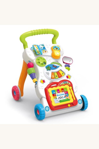 Comerivo Premergător cu activități, pian, telefon și oglindă, cu sunete și lu...