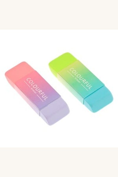 Comerivo Radiere Ombre colorate dreptunghiulare 7,5 cm, set 2 bucăți