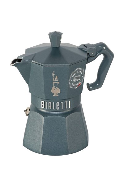 Bialetti ΜΟΚΑ ΑΞΕΚΛΕΙΔΕΒΟΛΗ ΕΙΔΙΚΗ Επαγωγική 3TZ, γκρι