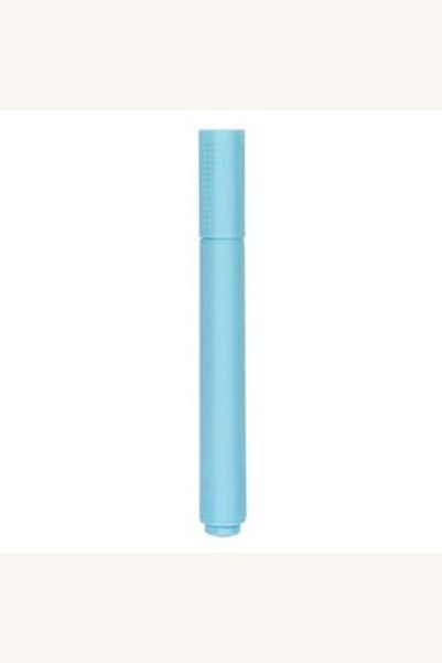 Comerivo Marker fluorescent albastru pastel pentru subliniere - corp triunghi...