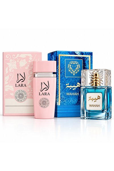 Lara Set 2 Parfumuri Pink si Wahah, 2x100 ml