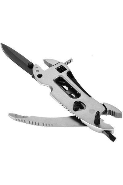 Generic Multitool Pliers Pocket Knife Screwdriver Set Kit Adjustable Wrench J...