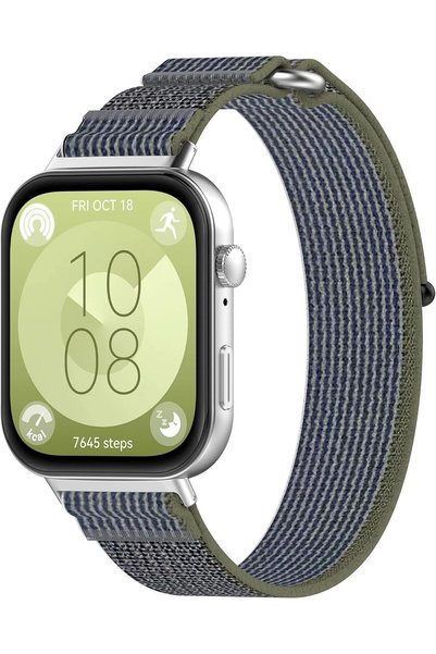 Generic Trail Solo Loop Strap Compatible with HUAWEI Watch Fit 3, Elastic Adj...