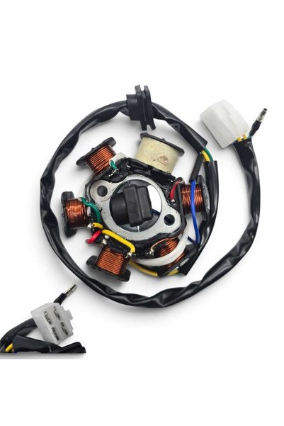 TM Motorcycle Parts Stator Aprindere Magnetou ATV 110cc - 125cc, 6 Bobine, 5 ...