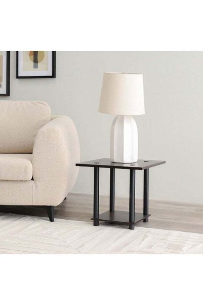 Danube Home Torkay End Table Multifunctional Living Room Table Space Saving S...