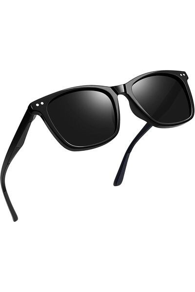 Generic Classic Vintage Square Sunglasses Men Women Polarized UV Protection