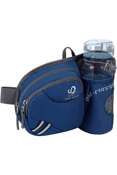 Generic Fanny Pack Waist Bag: Waist Pack for Women Men with Water Bottle Hold...