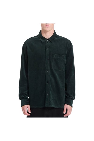 Volcom FOSTERED II CORD Μακρυμάνικο Πουκάμισο SCARAB XL