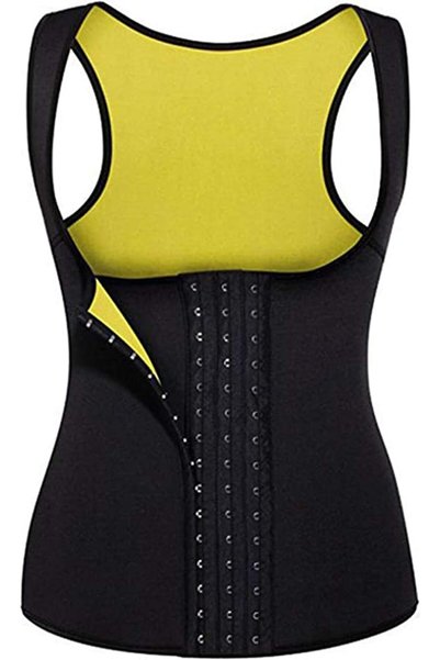 Generic Neoprene Waist Trainer Corset Sauna Sweat Vest Weight Loss Slimming B...