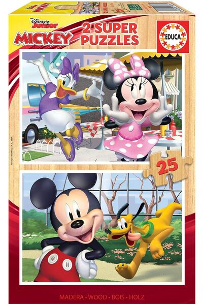 Generic - Puzzle Children 2x25 Mickey & Friends, Puzzle for Children. Casse-t...