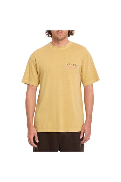 Volcom OZZY II Μπλουζάκι Μουσταρδί Μ