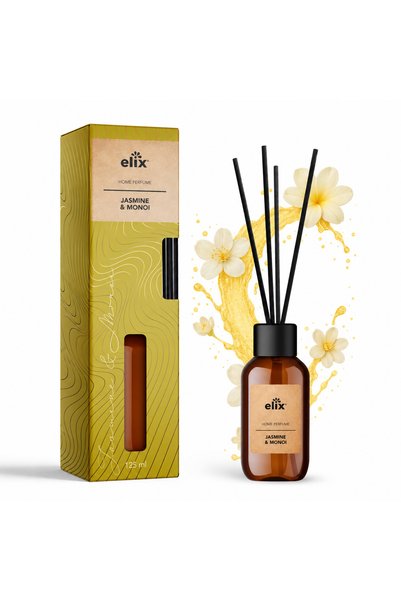 Elix Odorizant de camera cu betisoare 125ml - parfum de iasomie si floare de ...