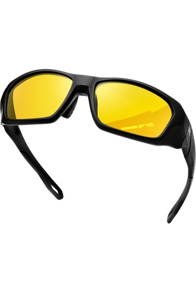 Generic Polarized Wrap Around Sports Sunglasses UV400 Protection Men Women