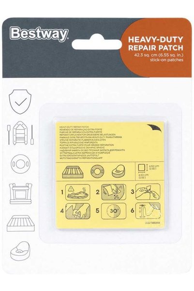 Generic Heavy Duty Repair Patch, 6.5 x 6.5 cm Size