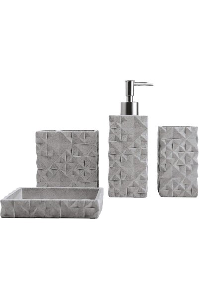 Generic Bathroom Accessories Set,Toothbrush Holder,Farmhouse Bathroom Decor,4...