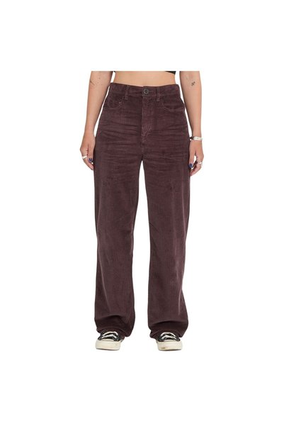 Volcom WEELLOW II W Κοτλέ Παντελόνι Σταφυλί 28
