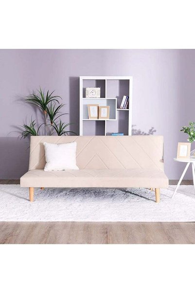 Danube Home Eudora 3 Seat Fabric Sleeping Sofabed Three Seater Convert