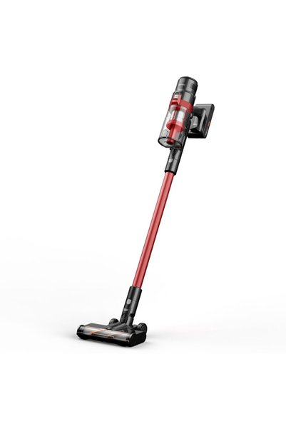 Samus Hurricane Max Pro 2-in-1 Cordless Upright Vacuum Cleaner, Gray-Red