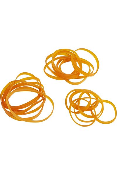 Generic Rubber Band Set -38 50 60mm Brown- Reusable Assorted Elastic Stretch ...