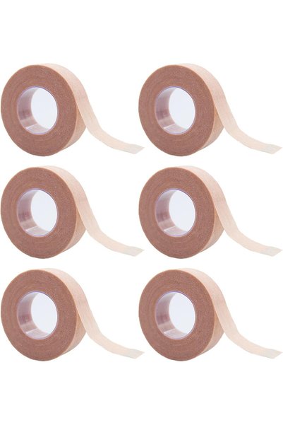 Generic 6 لفات من شريط ميكروبور المرن، أشرطة مرنة للبشرة، شريط ميكروبور غير م...