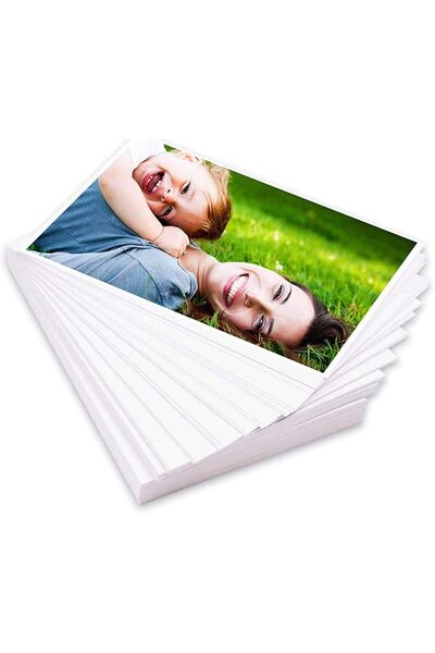 Generic 100 ورقة مقاس 4 × 6 بوصة 4R، ورق تصوير فوتوغرافي عالي اللمعان، مقاوم ...